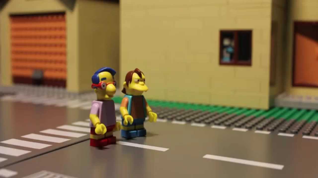 Lego Simpsons Wrestling